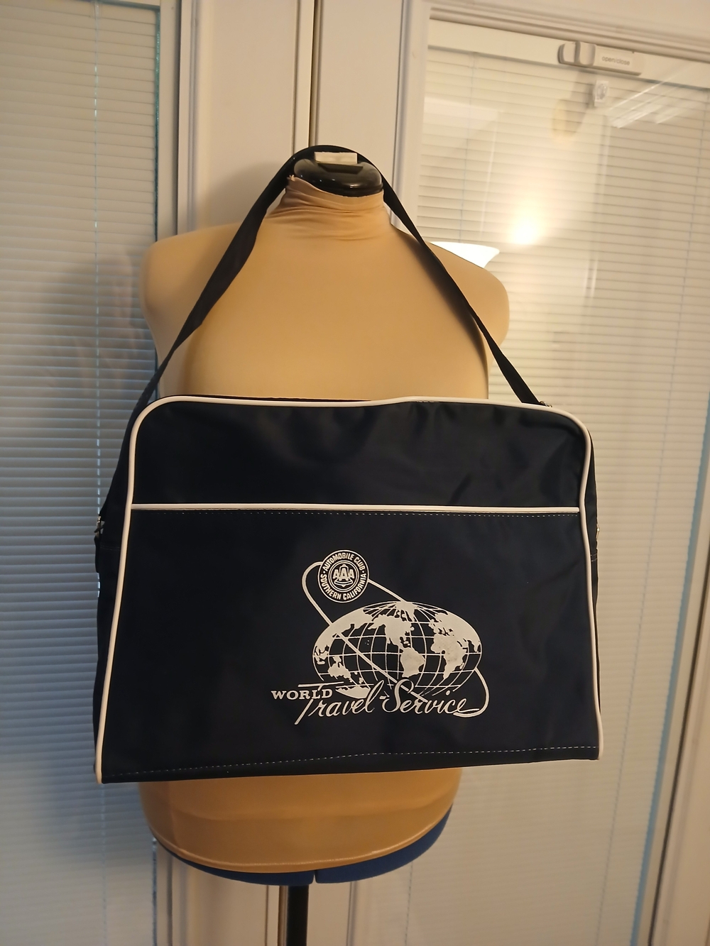 Vintage AAA of southern California Travel Bag